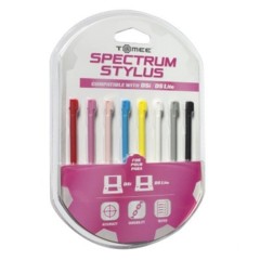 DSi/ DS Lite Spectrum Stylus Pen Set (8-Pack) - Tomee