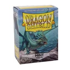DRAGON SHIELD SLEEVES: MATTE MINT (BOX OF 100)
