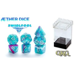 AETHER DICE: SWIRLPOOL 7 DICE POLYHEDRAL SET