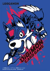 DIGIMON CARD GAME OFFICIAL CARD SLEEVE 2023 Loogamon 60pcs