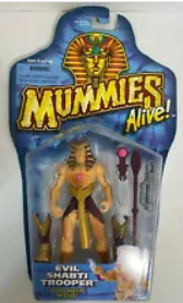 Mummies Alive Evil Shabti Trooper with javelin