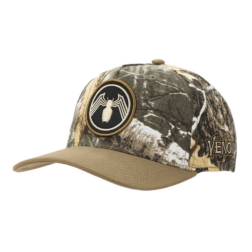 Marvel Venom 3D Embroidered Curved Bill Snapback