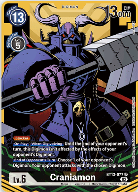 Craniamon - BT13-077 - SR - Alternate Art
