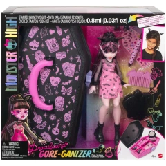 Monster High Draculaura Doll Gore-ganizer Mattel 2022