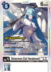 Sistermon Ciel (Awakened) - BT20-084 - R - Foil - Release Event