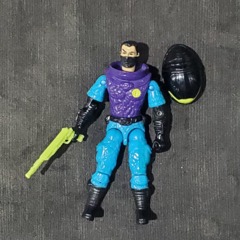 Vintage 1994 G.I. Joe Cobra Commander - Loose (Missing Accessory)