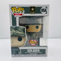 Funko Pop! Vinyl: U.S. Army - Soldier (Pops With Purpose) Male - Vinyl Figure