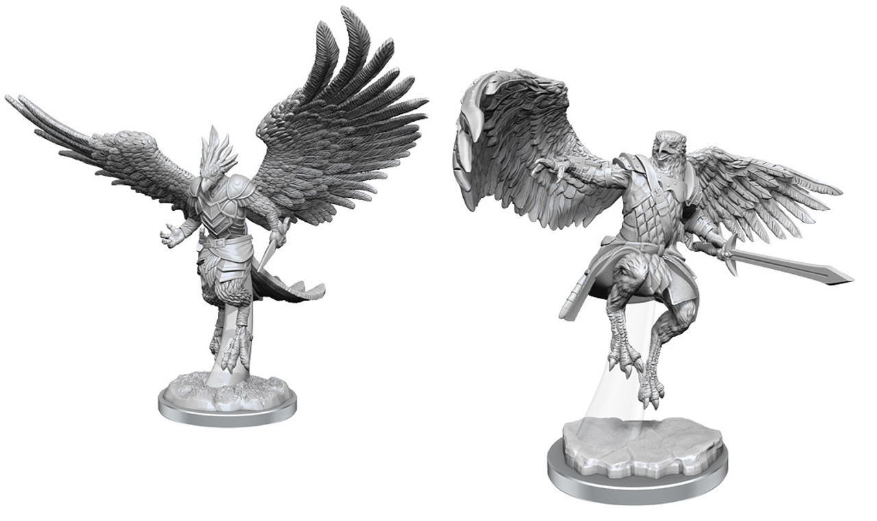 Dungeons & Dragons Nolzur’s Marvelous Miniatures: Aarakocra Paladins