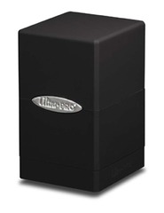 ULTRA PRO: SATIN TOWER DECK BOX - BLACK 82893/84173