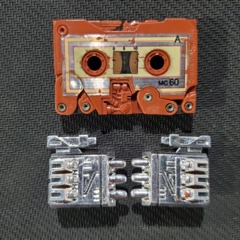 1986 G1 Mini-Cassette Ramhorn - Loose (Silver Missiles)