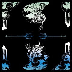 Ophidian Clash From The Depths 2 Player Playmat