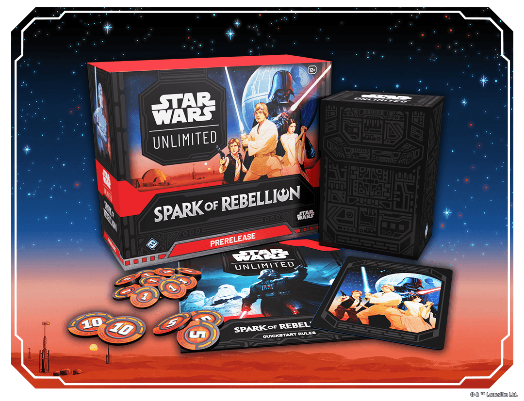 Star Wars Unlimited : Spark of Rebellion Prerelease Event