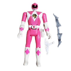 1994 Mighty Morphin Power Rangers Pink Ranger Flip Head - Loose Figure