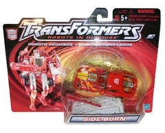 Transformers Robots in Disguise Side Burn (Red)