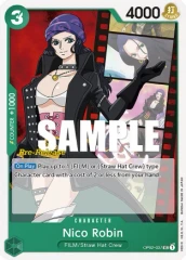 Nico Robin - OP02-037 - P - (Paramount War Pre-release Promo)