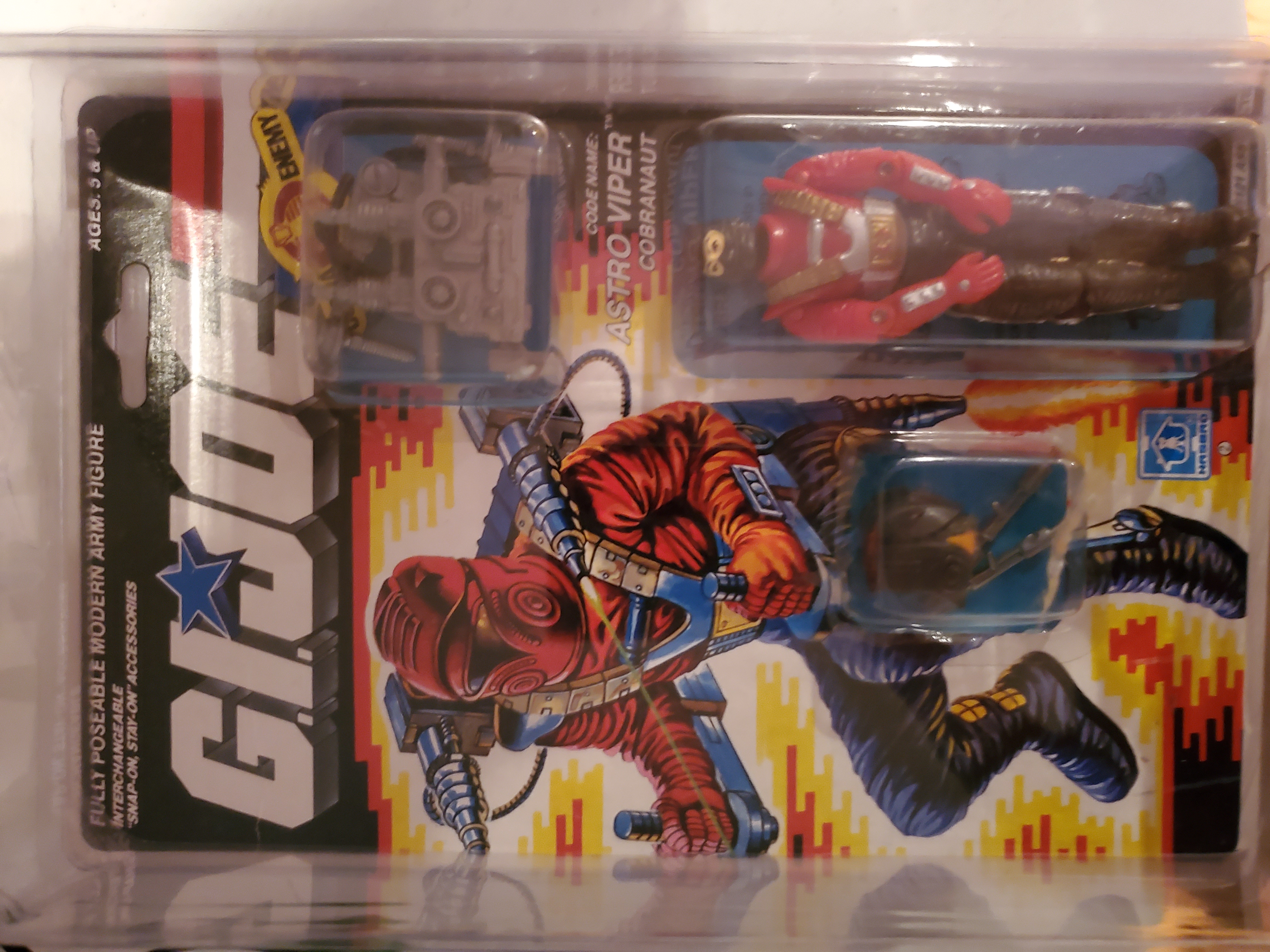 GI Joe Astro Viper Hasbro 1987