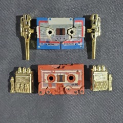 1986 G1 Mini-Cassettes Eject & Ramhorn - Loose