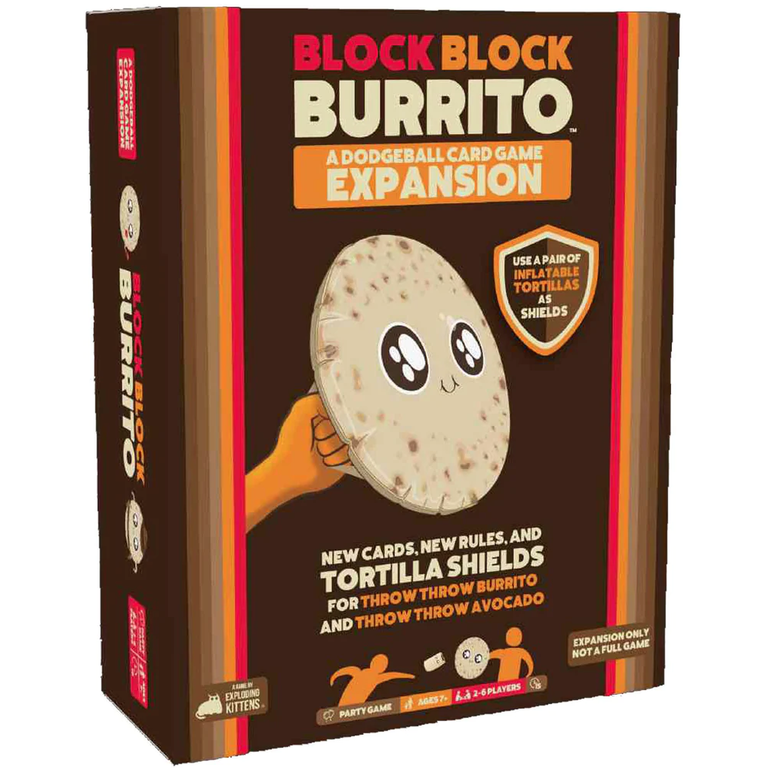 Block Block Burrito: A Dodgeball Card Game Expansion