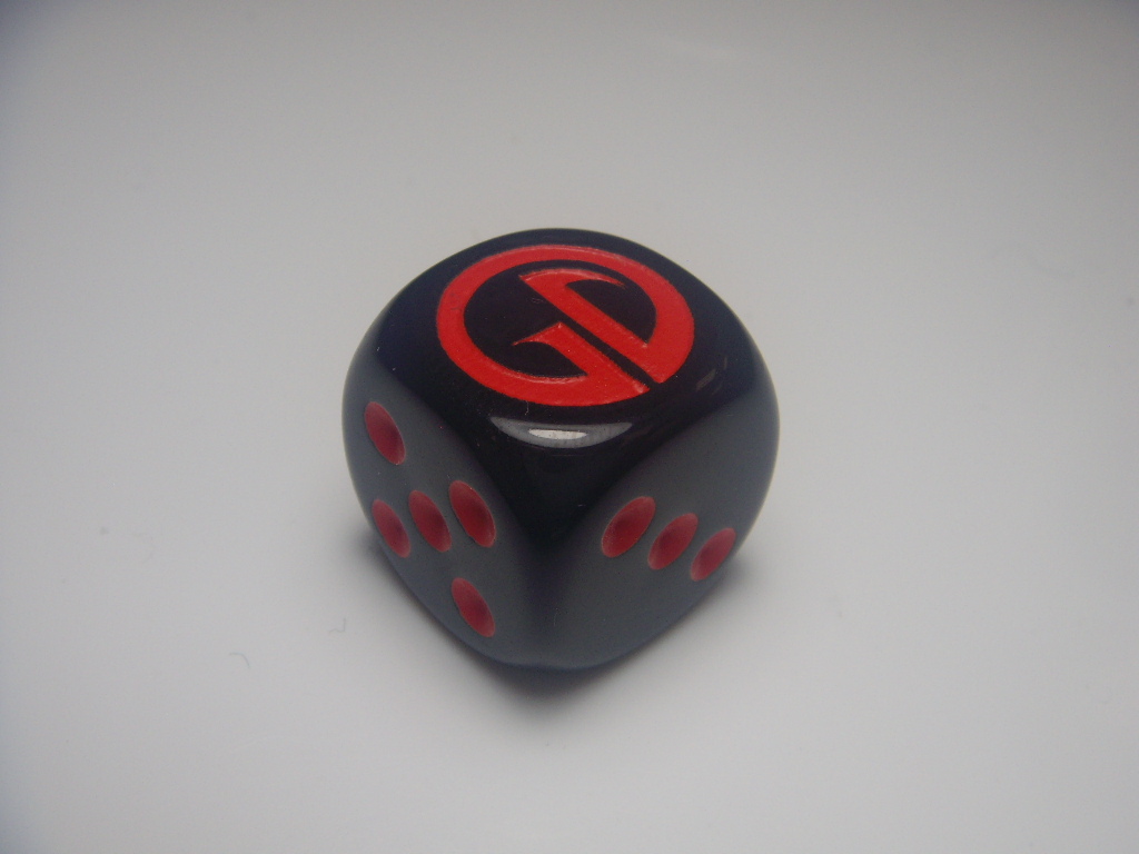 Gamers Den Logo Dice (single)