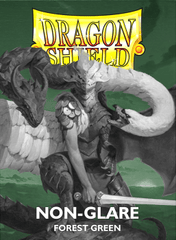 Dragon Shield - Forest Green - Non-Glare - Matte Sleeves - Standard Size
