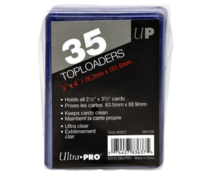 35pt Toploaders 3 x 4 35 pack