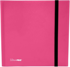 ULTRA PRO - PRO-BINDER - 12-POCKET PORTFOLIO - ECLIPSE - HOT PINK (20 PAGES)