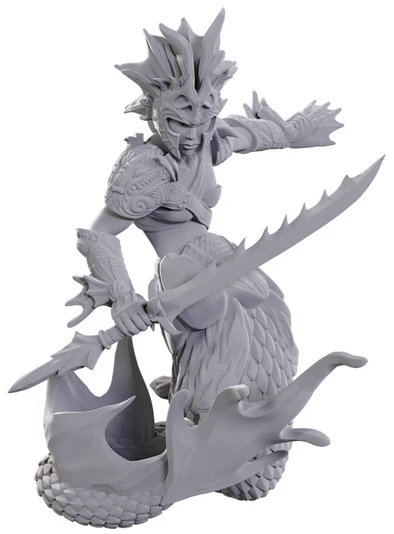 DND UNPAINTED MINIS WV25 MERFOLK SCOUT DND UNPAINTED MINIS WV25 MERFOLK SCOUT
