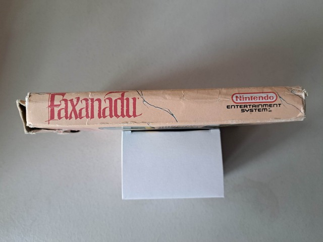 NINTENDO - FAXANADU - CARTRIDGE WITH BOX (02)