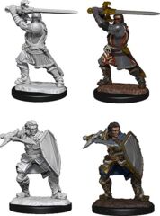 DND UNPAINTED MINIS WV14 HUMAN PALADIN MALE