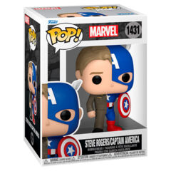 POP - MARVEL - SPLIT CAPTAIN AMERICA STEVE ROGERS - 1431