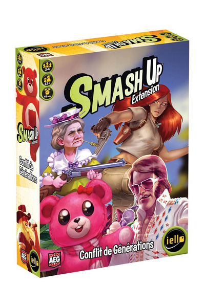 SMASH UP - EXTENSION - CONFLIT DE GÉNÉRATIONS (FRANÇAIS) SMASH UP - EXTENSION - CONFLIT DE GÉNÉRATIONS (FRANÇAIS)