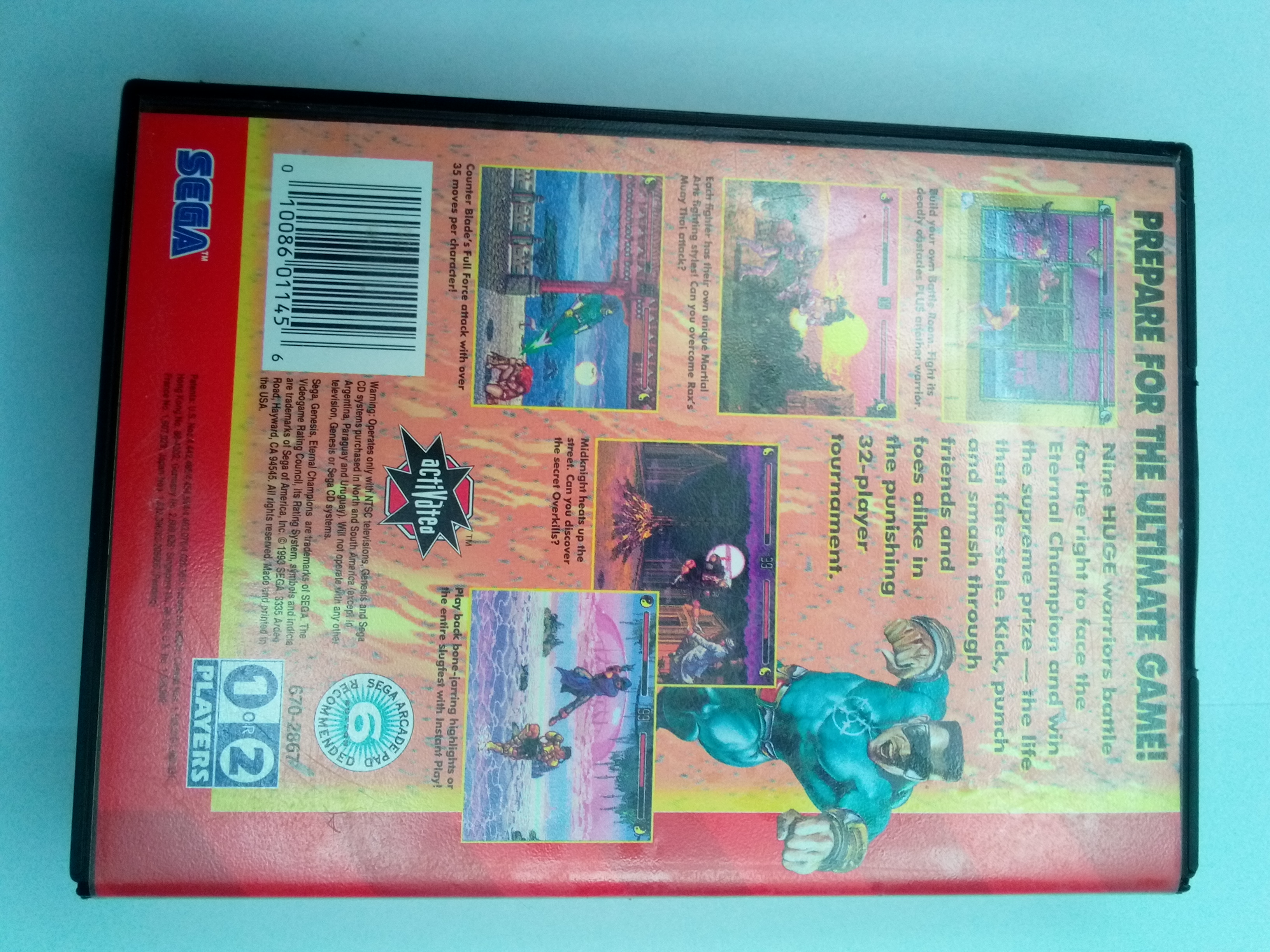 SEGA - ETERNAL CHAMPIONS - CIB - 01