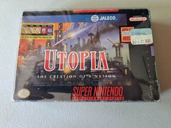 SUPER NINTENDO - UTOPIA THE CREATION OF A NATION - COMPLETE IN BOX (01)