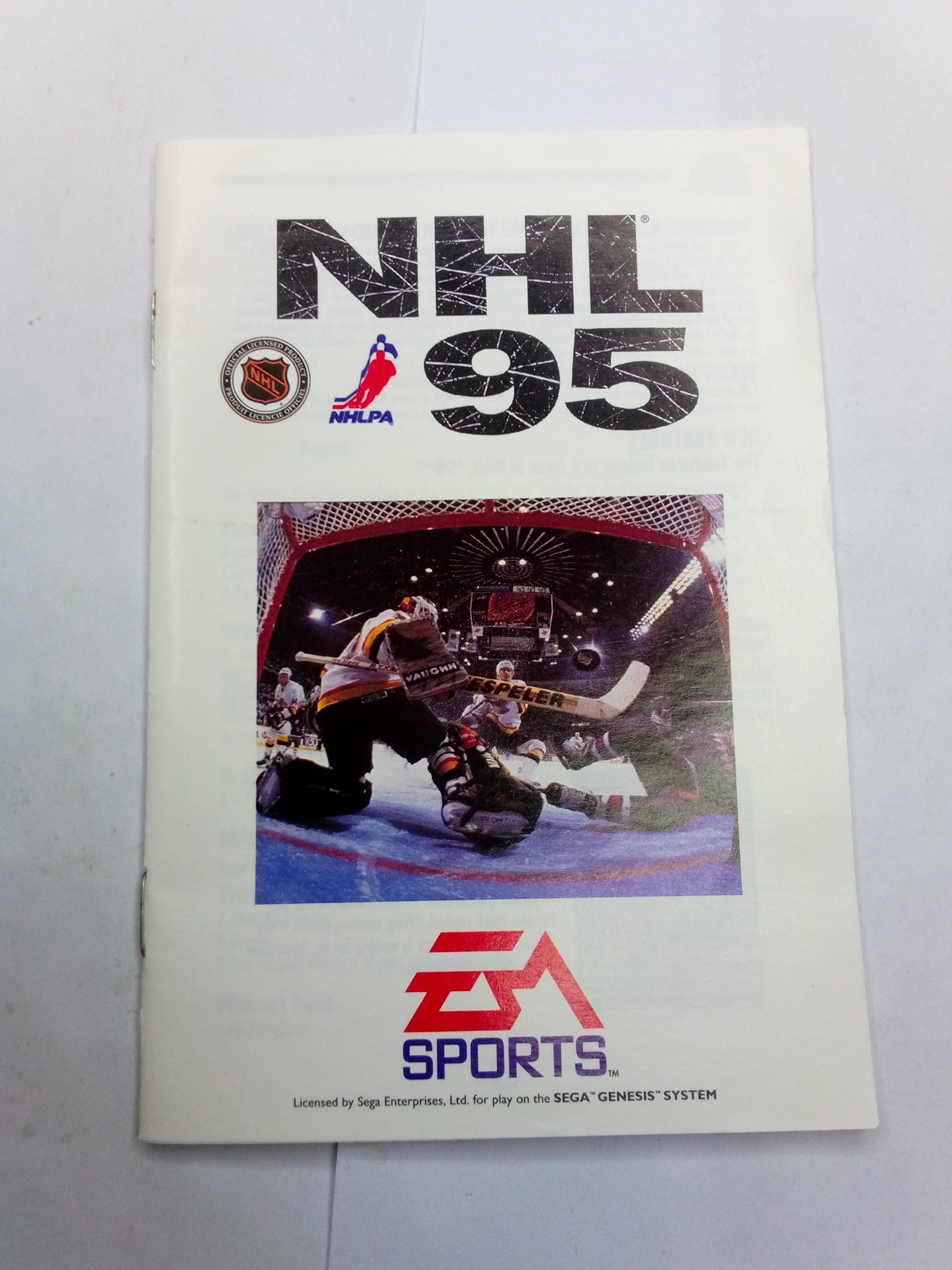 SEGA - NHL 95 - CIB  01