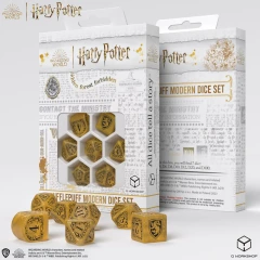 HARRY POTTER - HUFFLEPUFF MODERN DICE SET - YELLOW