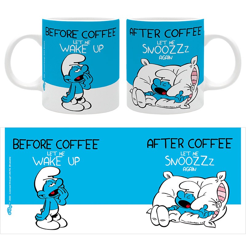 THE SMURFS - AFTER COFFEE - MUG
