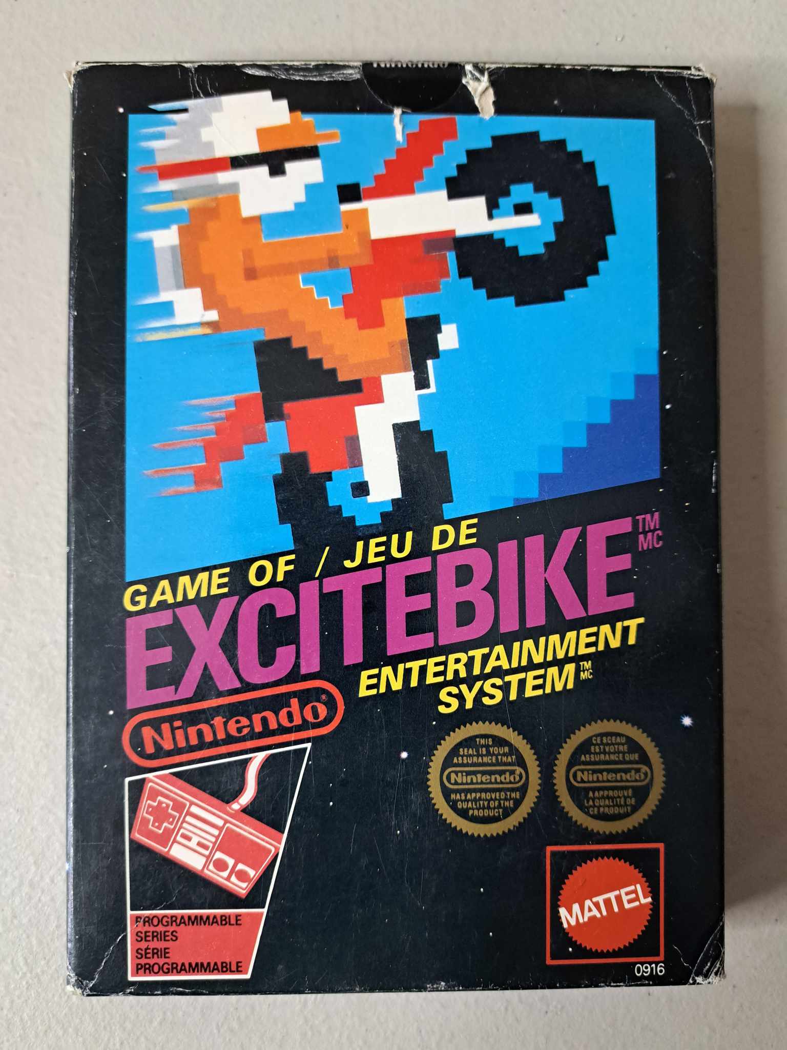 NINTENDO - EXCITEBIKE - COMPLETE IN BOX (01)