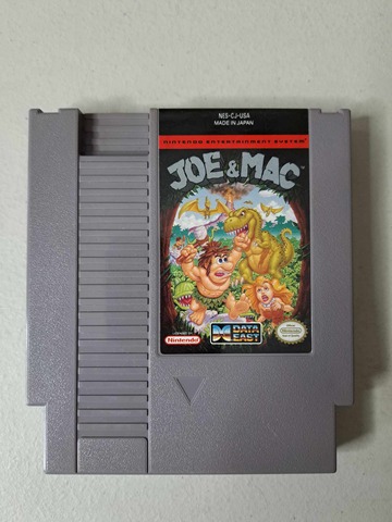 NINTENDO - JOE & MAC - COMPLETE IN BOX (01)