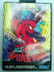 SEGA - SPIDER MAN - CARTRIDGE AND BOX ONLY - 01