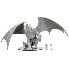 DUNGEONS & DRAGONS 5 - ICONS OF THE REALMS - NOLZUR'S MARVELOUS MINIATURES - GARGANTUAN BAHAMUT