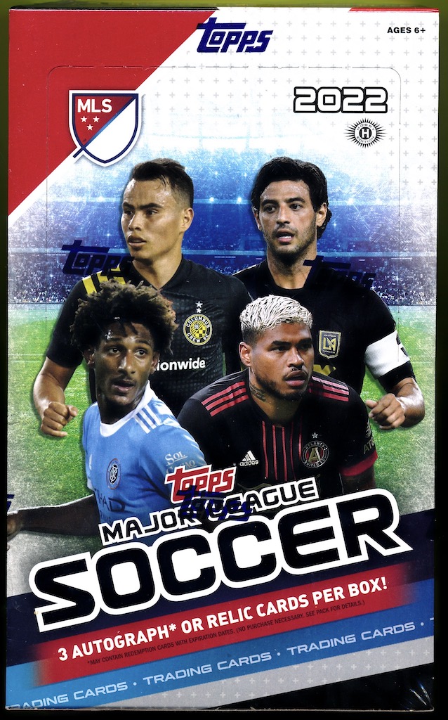TOPPS - MLS - 2022 - HOBBY BOX