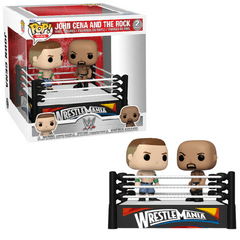 POP - WWE - JOHN CENA AND THE ROCK - 2 PACK