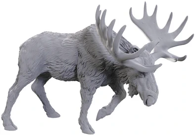 WIZKIDS UNPAINTED MINIS WV25 BULL MOOSE