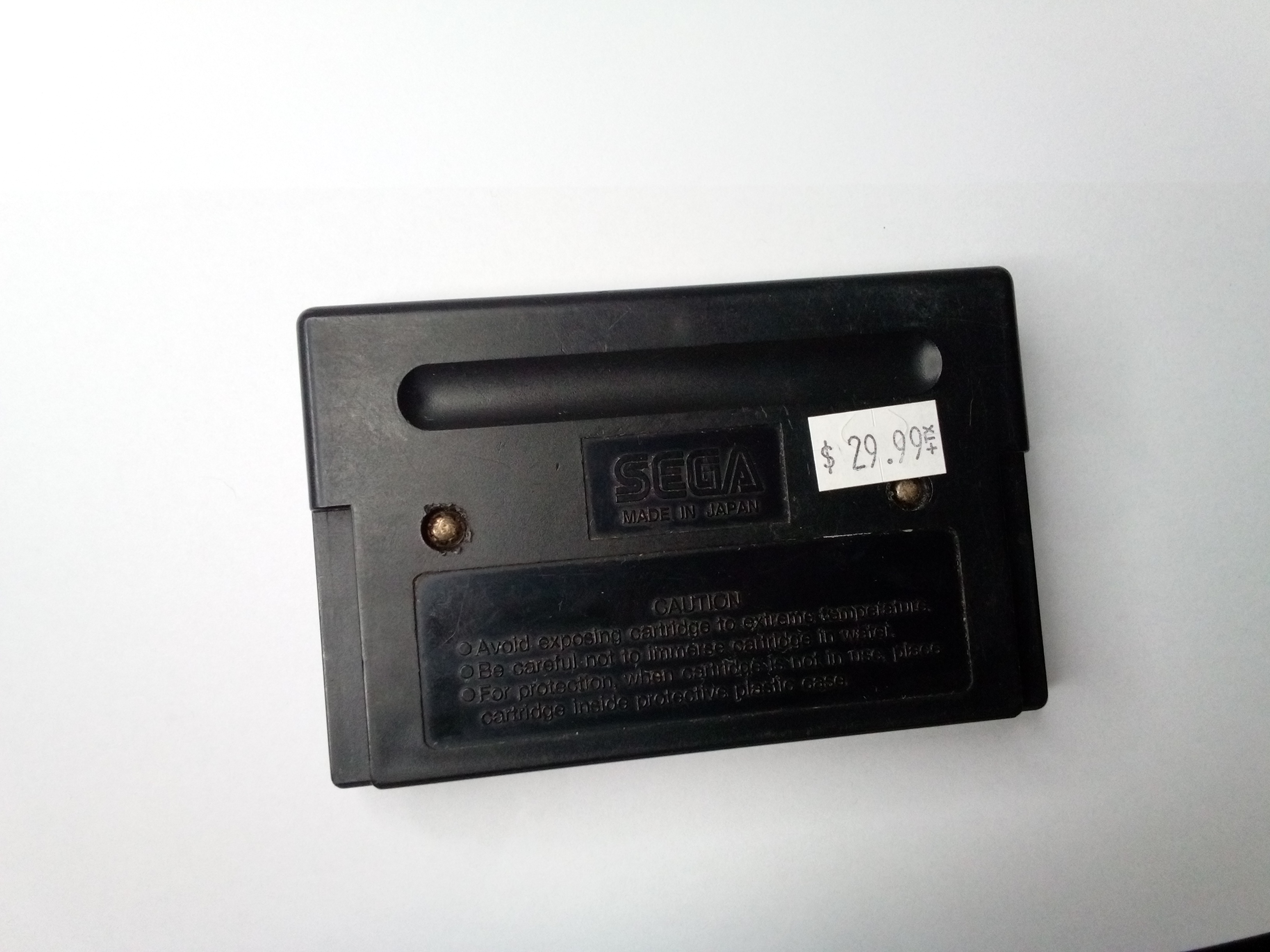 SEGA GENESIS - SHADOW BLASTERS - CARTRIDGE ONLY - 01