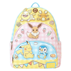 LOUNGEFLY - POKEMON CAFE TRIPLE POCKET BACKPACK