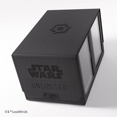 GAMEGENIC - STAR WARS UNLIMITED - DOUBLE DECK POD 2X60CT - BLACK