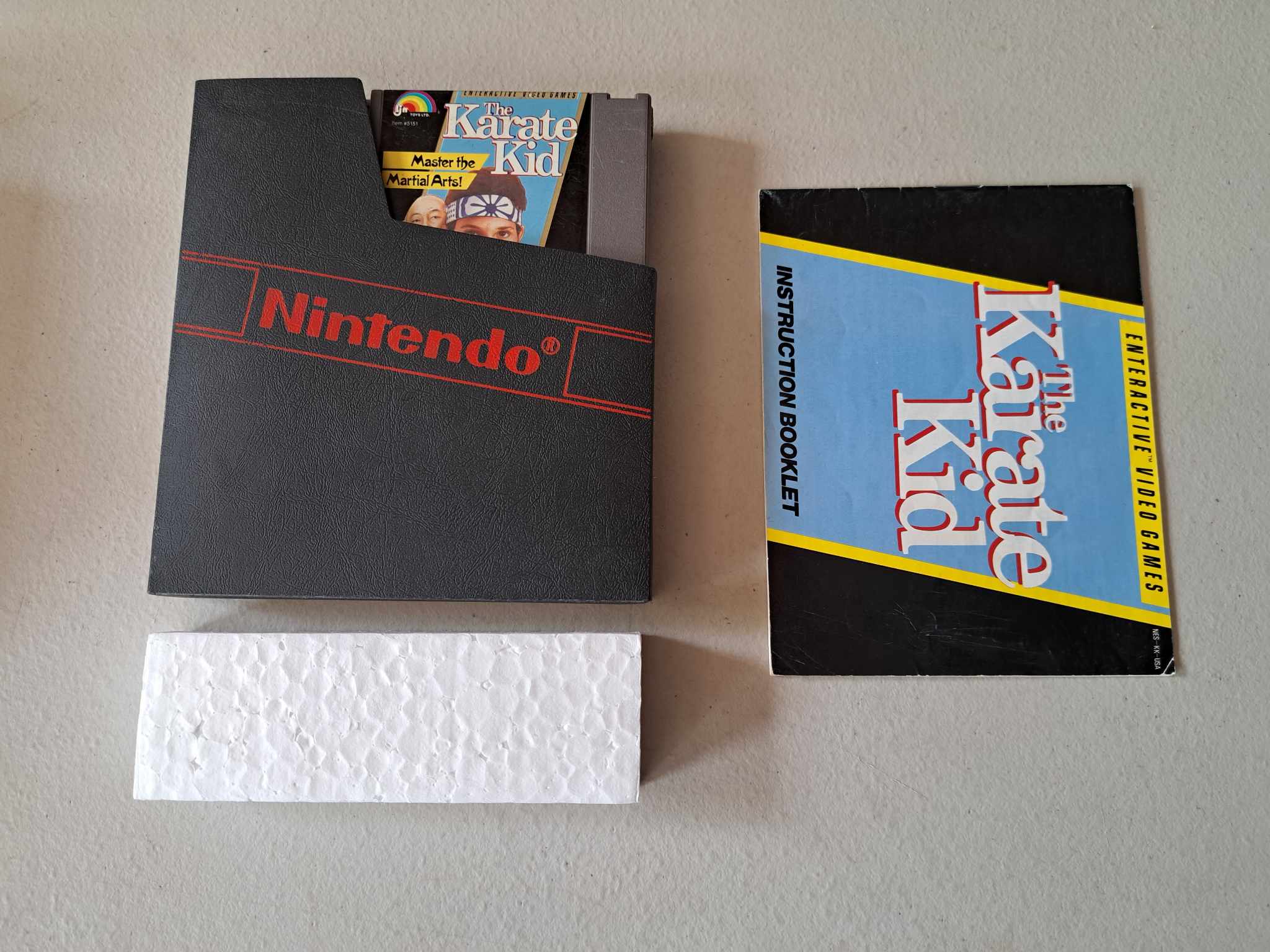 NINTENDO - THE KARATE KID - COMPLETE IN BOX (01)