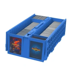 1600CT COLLECTIBLE PLASTIC CARD BIN BLUE