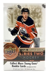 UPPER DECK - SERIES 2 HOBBY BOX - 2017-18