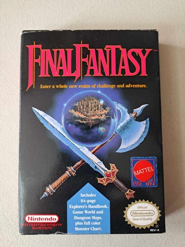 NINTENDO - FINAL FANTASY - COMPLETE IN BOX (01)